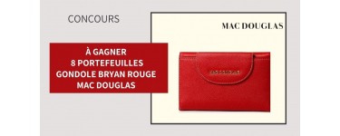 Notre Temps: 8 portefeuilles rouge Mac Douglas à gagner