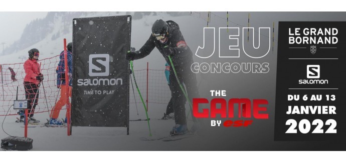 Salomon: 1 week-end au Grand-Bornand pour participer à l'escape game à ski "The Game" à gagner