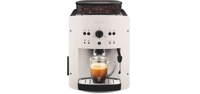 Amazon: Machine à café à grain Krup Essential EA810570 (Blanc) à 269,60€
