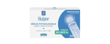 Amazon: Serum Physiologique Biolane - 30 unidoses à 2,45€