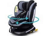 Amazon: Siège Auto Reecle pivotant 360° ISOFIX Groupe 0+/1/2/3 0-36kg (Noir) à 127,49€