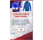 Crédit Agricole: 20 vestes de l'équipe de France de handball à gagner