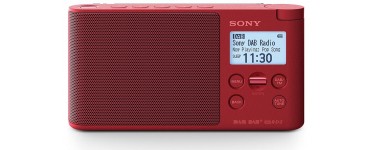 Amazon: Radio Portable Digitale Sony XDR-S41D - DAB/ DAB+/ FM RDS, Rouge à 77,27€