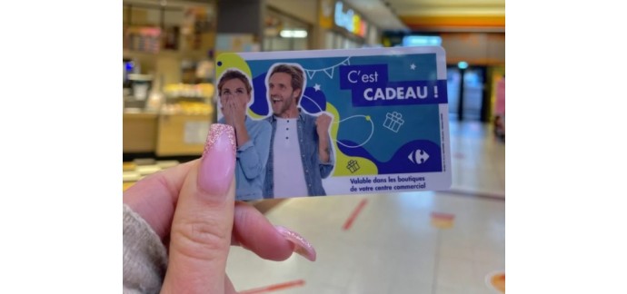Carrefour: 1 bon d'achat valable au Centre commercial Carrefour Saint Serge à gagner