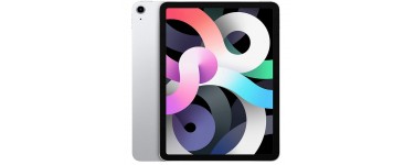 Amazon: Apple iPad Air 2020 - 10,9 Pouces, Wi-FI, 64 Go, Argent à 589,99€