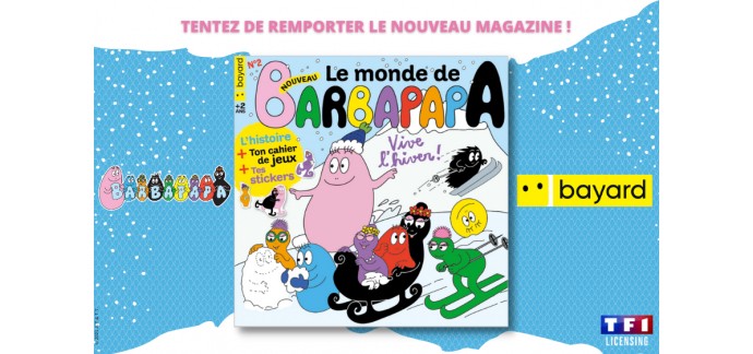 TF1: 10 magazines "Le Monde de Barbapapa - n°2" à gagner
