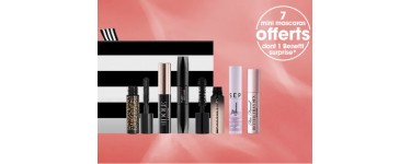 Sephora: 7 mini mascaras offerts dès 60€ d'achat de maquillage
