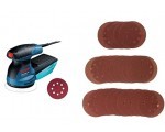 Amazon: Ponceuse Excentrique Bosch GEX 125-1 AE + Lot de feuilles abrasives Bosch à 99,84€