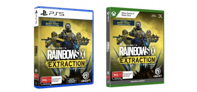 Micromania: 20 jeux vidéo "Rainbow Six Extraction" (PS4, PS5 ou Xbox), 35 goodies à gagner