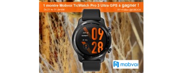 IDBOOX: 1 montre GPS Mobvoi TicWatch Pro 3 à gagner