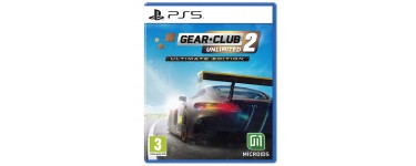 Amazon: Jeu GEAR.CLUB UNLIMITED 2 - Ultimate Edition sur PS5 à 24,99€