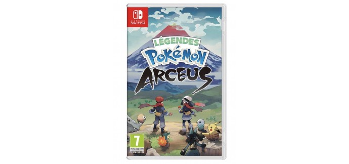 E.Leclerc: Jeu Légendes Pokémon : Arceus sur Nintendo Switch à 44,19€