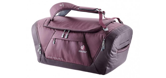 Amazon: Sac de sport deuter AViANT Duffel Pro 90L (Aubergine) à 68,89€