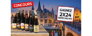 Relais du Vin & Co: 2 coffrets de 24 bières belges à gagner