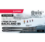Ekosport: 1 paire de skis Backland en taille 172 cm (valeur 449 euros)