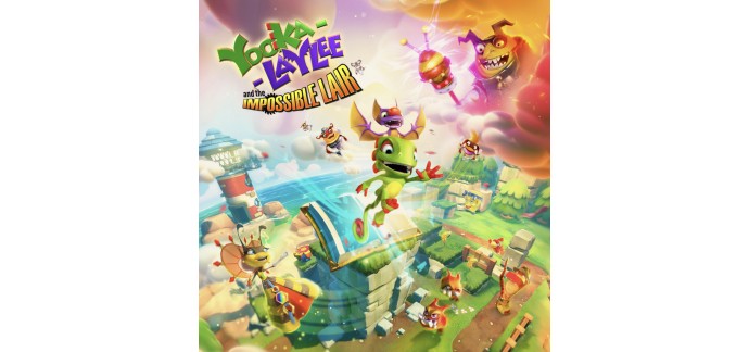 Epic Games: Jeu sur PC Yooka-Laylee (dématérialisé) en téléchargement gratuit 
