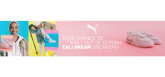 SNIPES: 12 paires de chaussures Puma Cali Dream à gagner