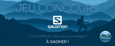 Salomon: 3 coffrets Wonderbox "Week-end à la montagne" à gagner