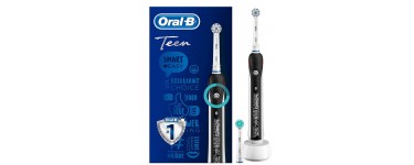 Amazon: Brosse À Dents Électrique Rechargeable Oral-B Teen avec 1 Manche + 1 brossette à 32,99€