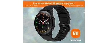 IDBOOX: 2 montres connectées Xiaomi Mi Watch à gagner