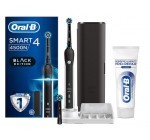 Amazon: Brosse à dents électrique Oral-B Smart 4 4500N Crossaction + dentifrice Gengive à 38,27€