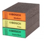 Amazon: Eponge à poncer Bosch Expert Standard S471 pour bois (Lot de 3) à 3,04€