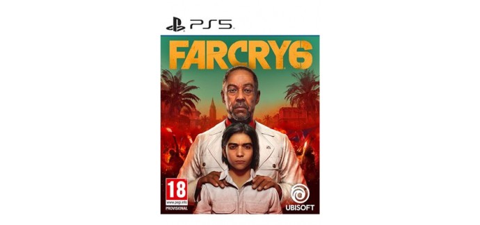 Base.com: Jeu Far Cry 6 sur PS5 ou Xbox Serie X/S à 27,76€