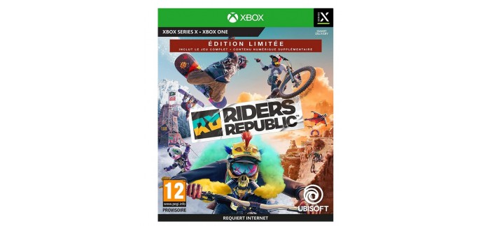 Amazon: Jeu Riders Republic Édition Limitée sur Xbox Series X à 39€