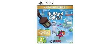 Amazon: Jeu Human Fall Flat Anniversary Edition sur PS5 à 16,59€