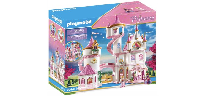 Amazon: Grand palais de princesse Playmobil à 109,80€
