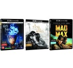 Amazon: 3 Blu-Ray 4K UHD parmi une sélection pour 30€