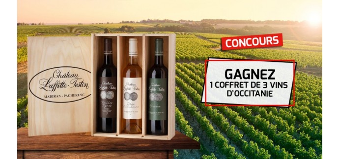 Relais du Vin & Co: 1 coffret de 3 vins d'Occitanie à gagner