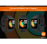 IDBOOX: 3 montres connectées Xiaomi Mi Watch Lite à gagner