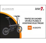 Télé 7 jours: 2 vélos pliables à assistance électrique Xiaomi à gagner