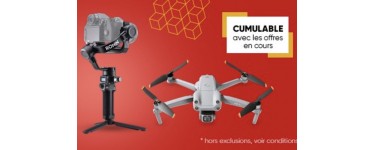 Fnac: 10% de remise immédiate sur les drones et stabilisateurs > ou égal à 399€