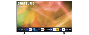 Boulanger: TV LED Samsung 65' 4K UHD UE65AU8005 2021 à 597,55€ (dont 66,4€ via ODR)