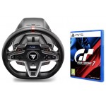 Boulanger: Volant + Pédalier Thrustmaster T248 + jeu Gran Turismo 7 sur PS5 à 299,99€