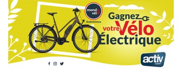 ACTIV Radio: 1 vélo électrique Victoria à récupérer à Andrézieux-Bouthéon à gagner