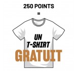 BZB: 250 points bizz cumulés = 1 t-shirt offert