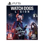 Amazon: Jeu Watch Dogs Legion sur PS5 à 15€