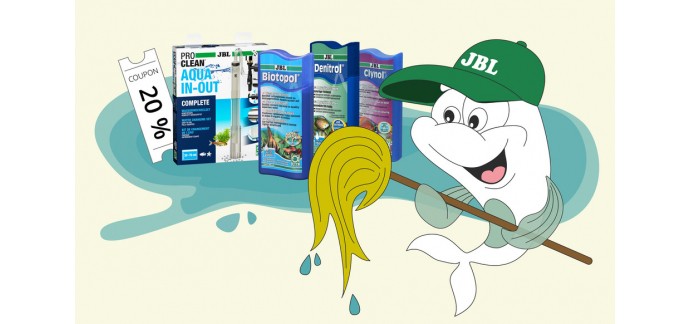 JBL: 5 packs de produits d'entretien pour aquarium à gagner