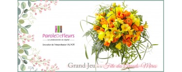 Femme Actuelle:  10 bouquets de fleurs Parole de Fleurs à gagner
