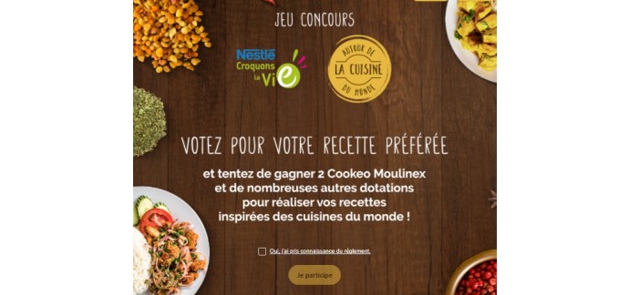 Croquons la Vie: 2 appareils culinaires Moulinex + divers autres cadeaux à gagner