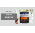 Notre Temps: 3 appareils culinaires Deluxe Air Fryer Pampered Chef à gagner
