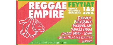 La Grosse Radio: 2 lots de 2 pass 2 jours pour le festival "Reggae Empire" les 1er et 2 avril à Feytiat à gagner