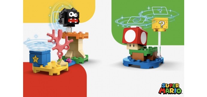 LEGO: 2 super cadeaux dès 60€ d'achat de LEGO Super Mario pour le Mario Day