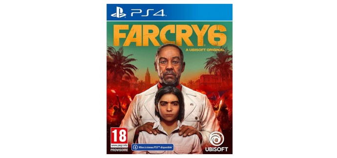 Amazon: Jeu Far Cry 6 sur PS4 à 19,99€