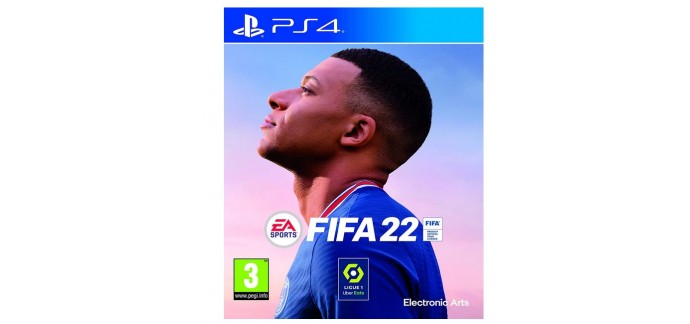 Amazon: Jeu FIFA 22 sur PS4 à 29,89€
