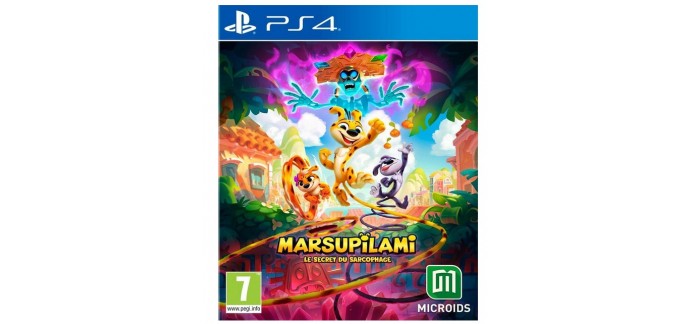 Amazon: Jeu Marsupilami : Le Secret du Sarcophage Edition Tropicale sur PS4 à 26,94€