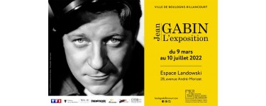 TF1: 5 lots de 2 invitations pour l'exposition "Jean Gabin" à Boulogne-Billancourt à gagner